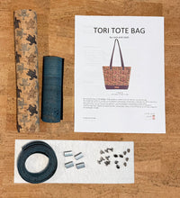 Load image into Gallery viewer, Tori Tote Bag Kit w/ Pattern
