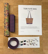 Load image into Gallery viewer, Tori Tote Bag Kit w/ Pattern