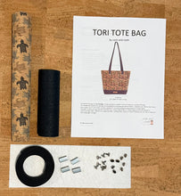 Load image into Gallery viewer, Tori Tote Bag Kit w/ Pattern