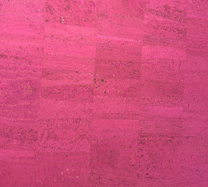 Fuchsia Cork Fabric