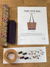 Load image into Gallery viewer, Tori Tote Bag Kit w/ Pattern