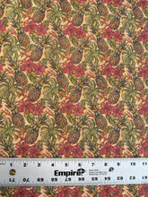 Load image into Gallery viewer, Pineapple Cork Fabric