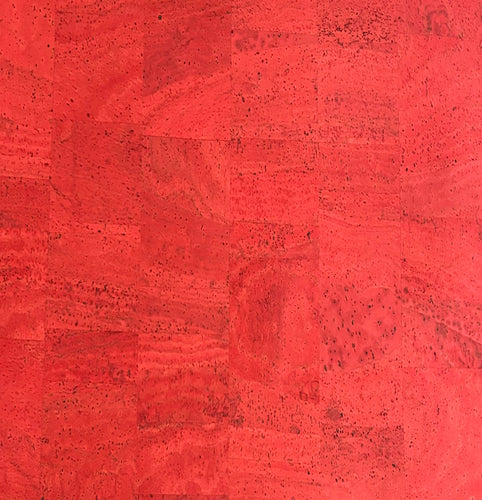 Tomato Red Cork Fabric
