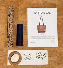 Load image into Gallery viewer, Tori Tote Bag Kit w/ Pattern