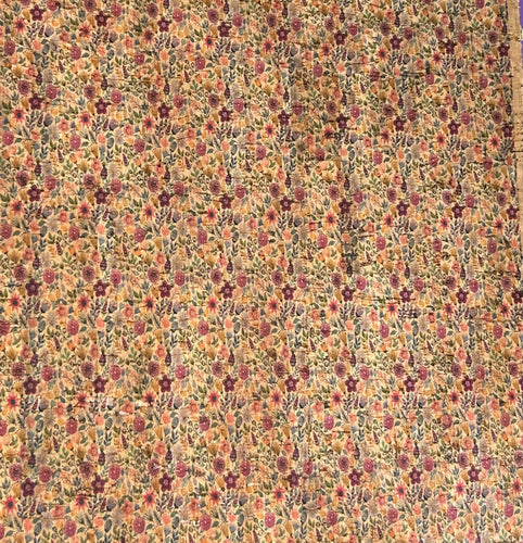 Tiny Blooms Cork Fabric