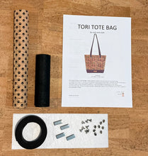 Load image into Gallery viewer, Tori Tote Bag Kit w/ Pattern