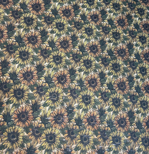 Sunflowers Cork Fabric