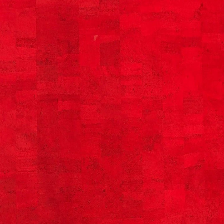Candy Apple Red Cork Fabric Cork and Cloth