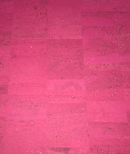 Load image into Gallery viewer, Fuchsia Cork Fabric