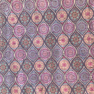 Mandala Cork Fabric
