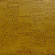 Load image into Gallery viewer, Pearly Golden Yellow Cork Fabric