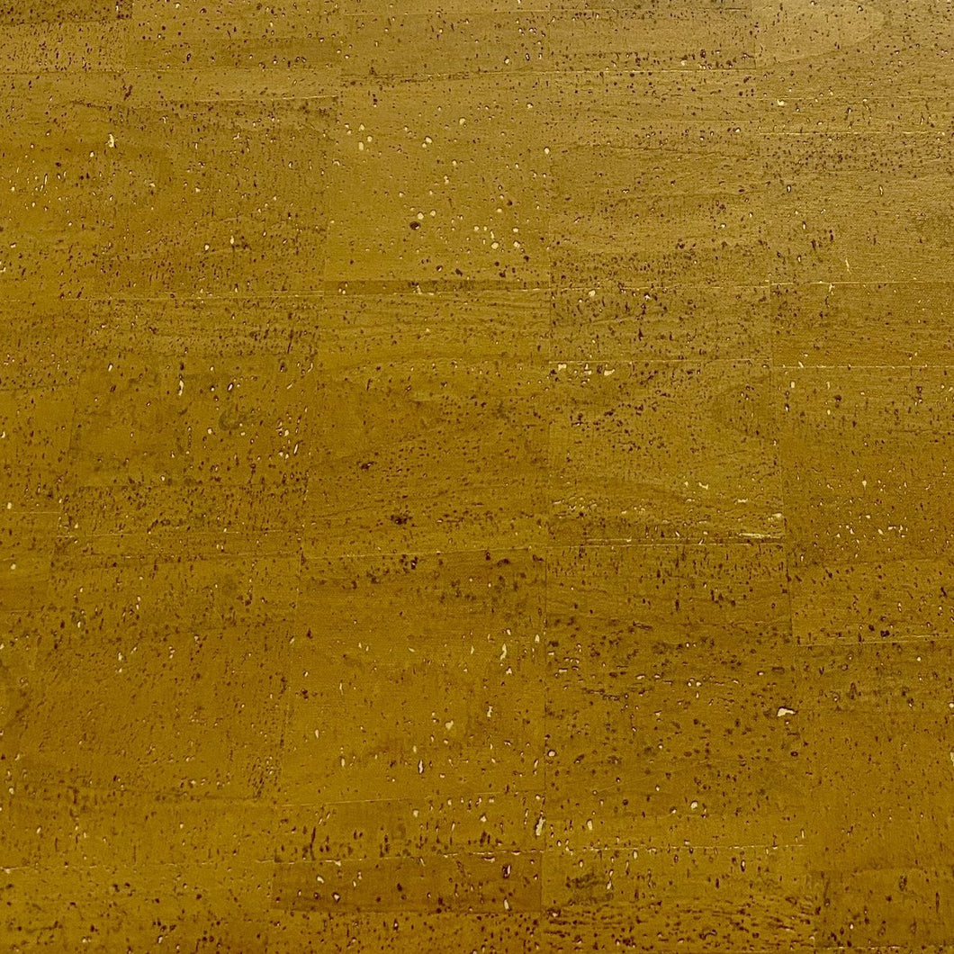 Pearly Golden Yellow Cork Fabric