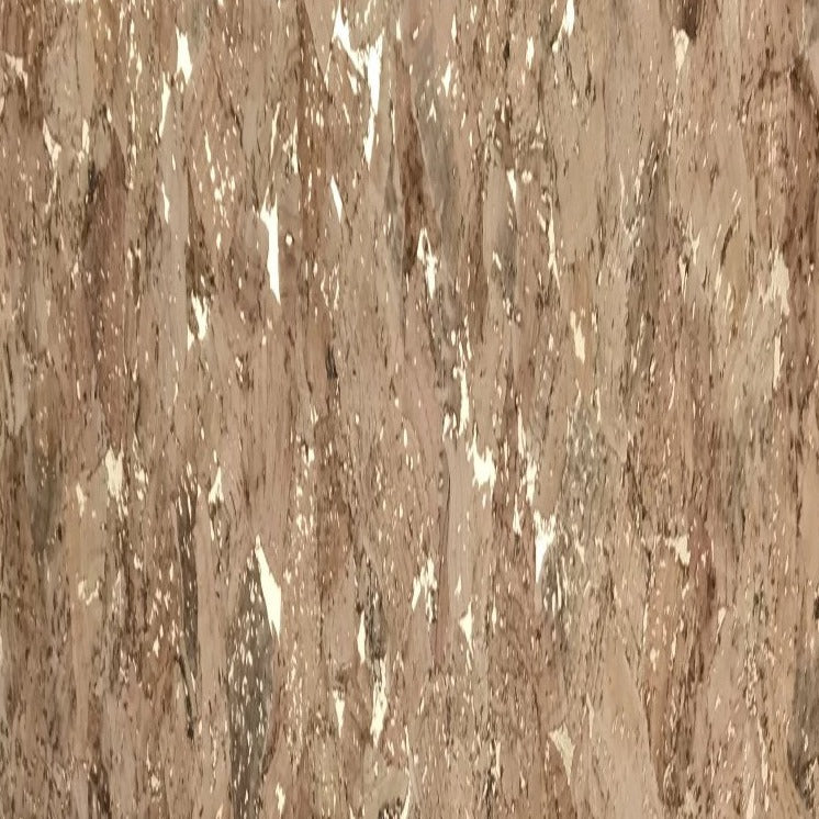 Natural Metallic Marble Cork Fabric