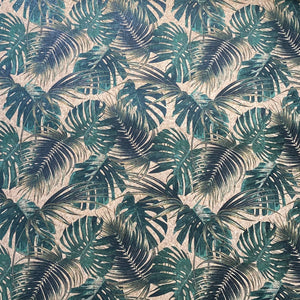 Palm Fronds Cork Fabric